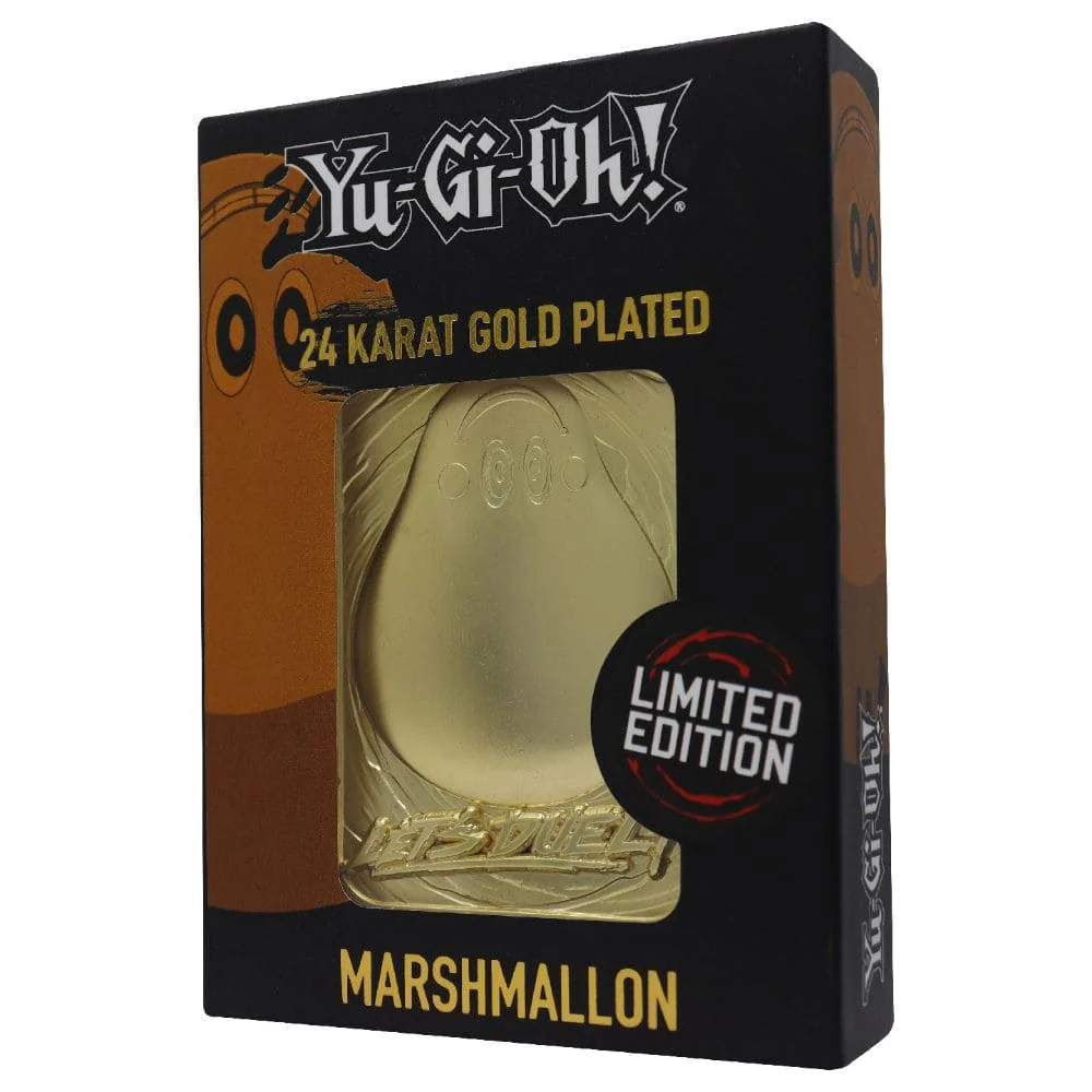 Yu-Gi-Oh! 24k Gold Plated Collectible Marshmallon
