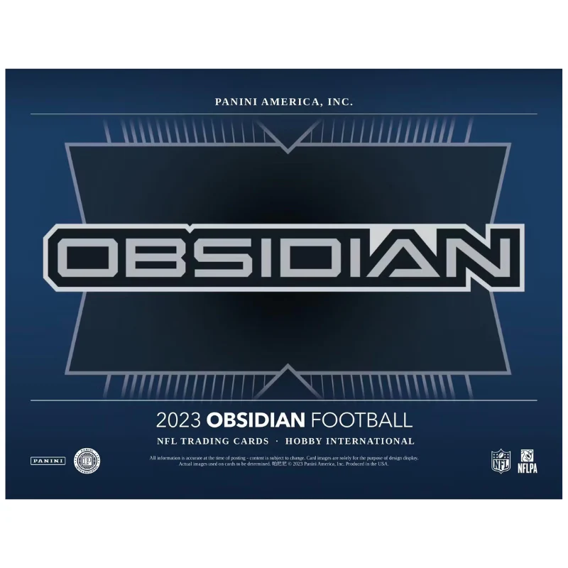 2023 Panini Obsidian Football Hobby International Box