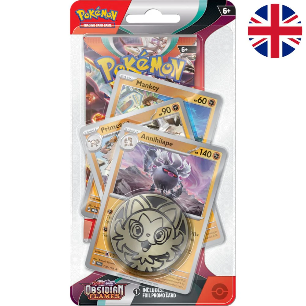 Pokemon Obsidian Flames Premium Checklane Blister Annihilape