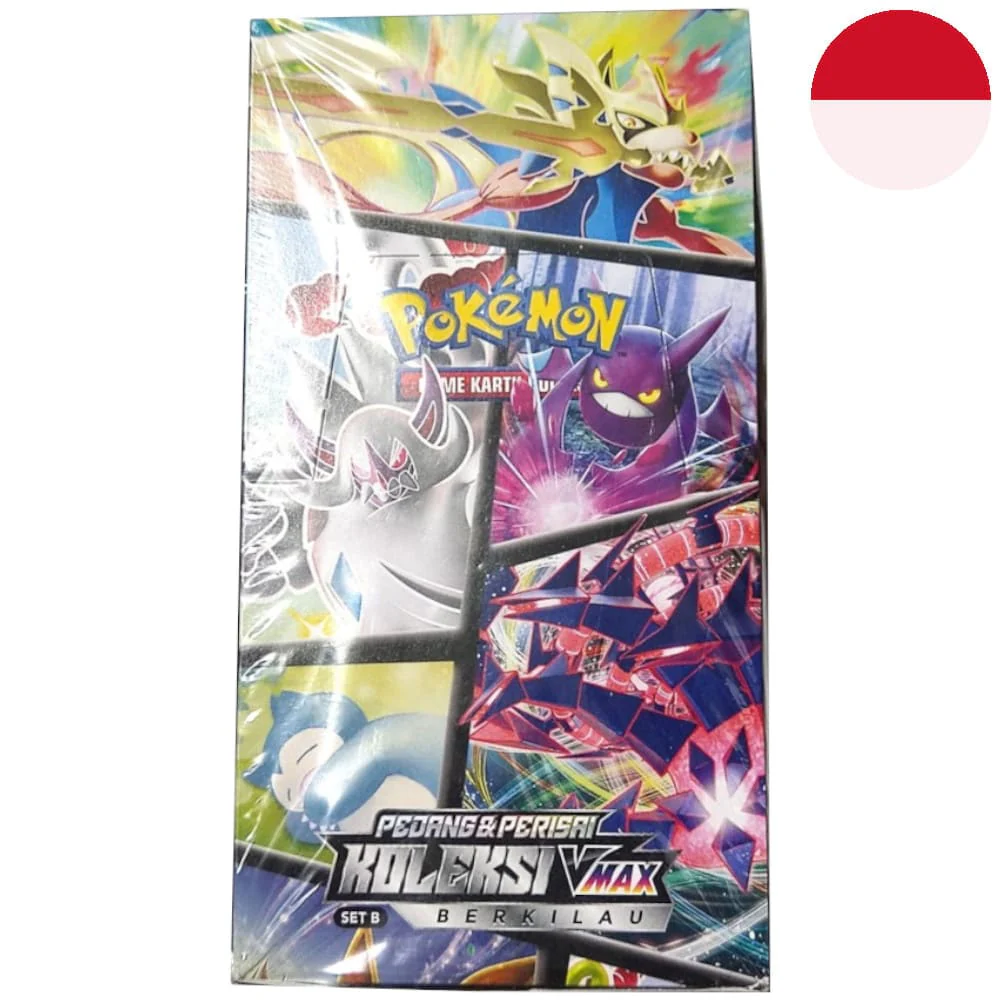 Pokemon Shiny VMAX (Set B) 20 display Indonesian