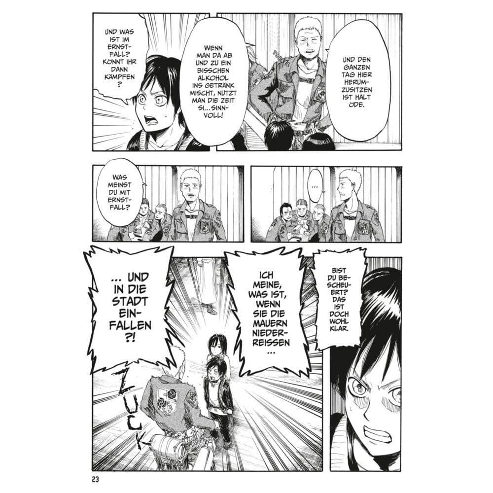 Attack on Titan Manga Band 1 German
