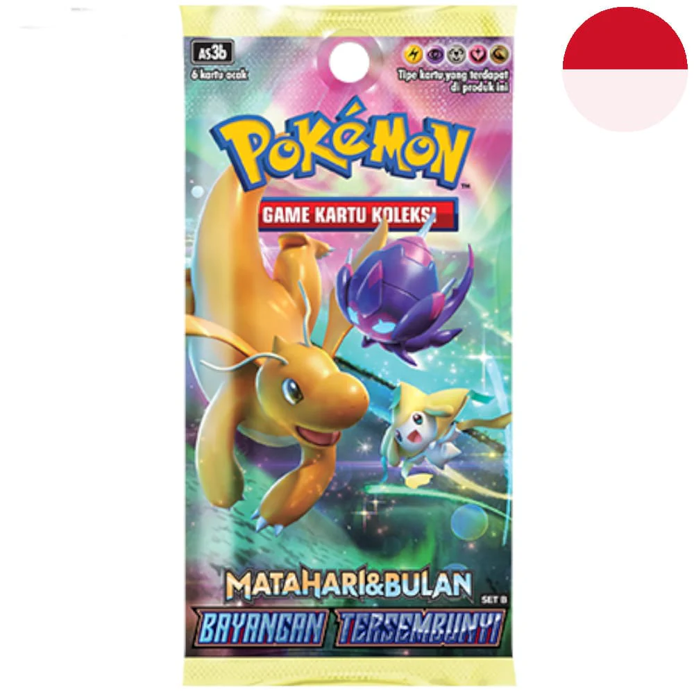 Pokemon Hidden Shadow (Set B) Booster Indonesian