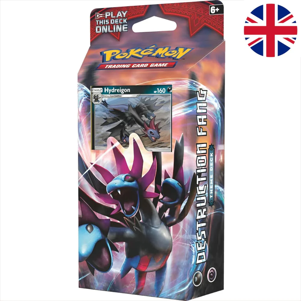 Pokemon Crimson Invasion Destruction Fang Theme Deck