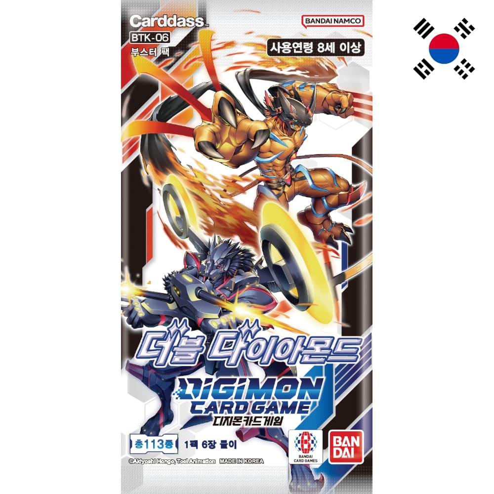 Digimon Double Diamond Booster Korean