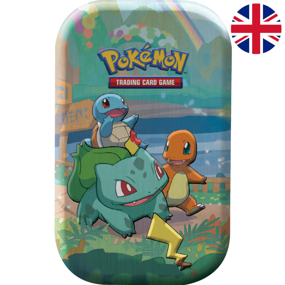 Pokemon Celebrations Mini-Tin Kanto Starter English