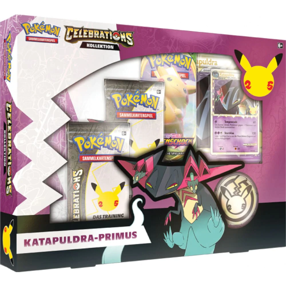 Pokemon Celebrations collection Katapuldra-Primus