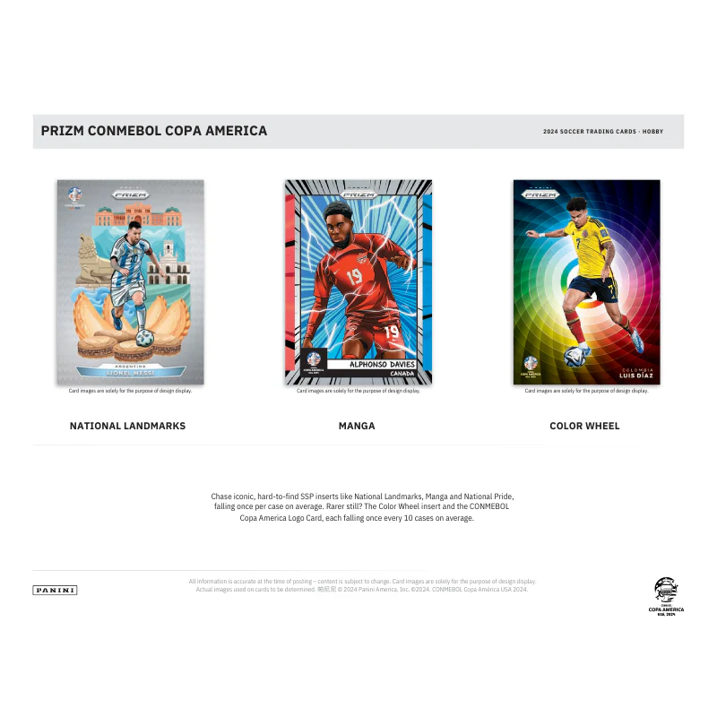 2024 Panini Prizm Conmebol Copa America Hobby Box
