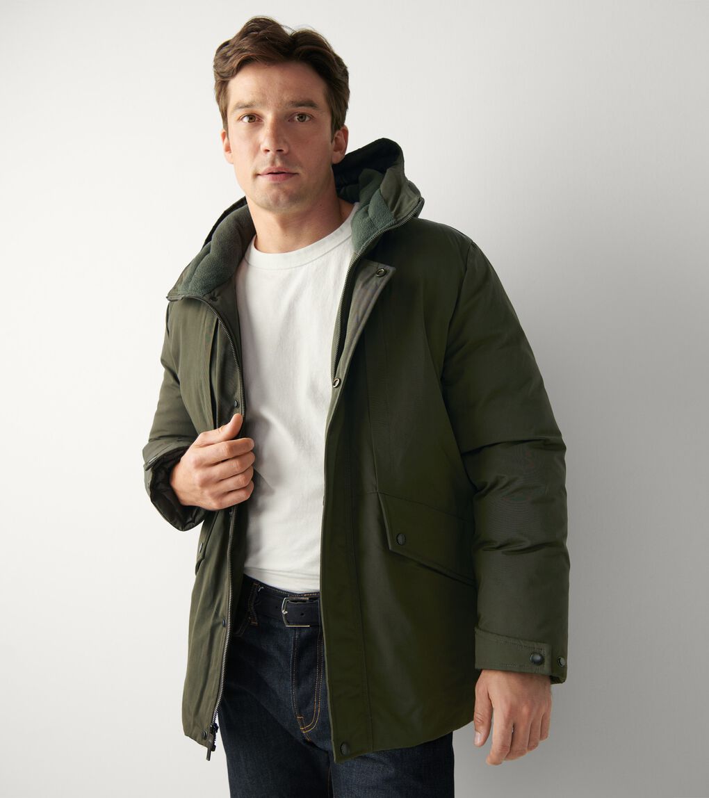 Men's Hooded Puffer Jacket