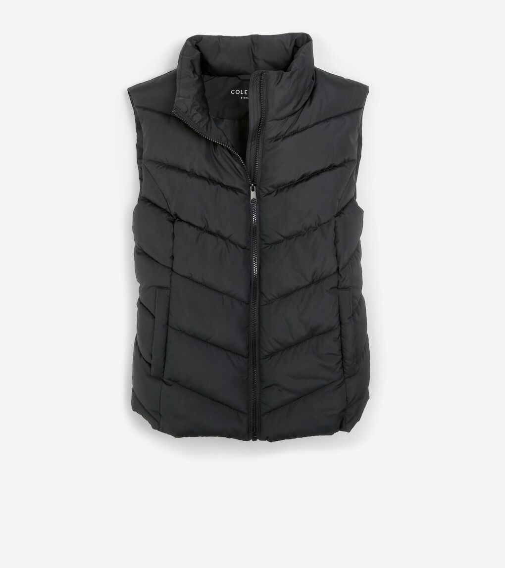 Women's Chevron Quilted Vest