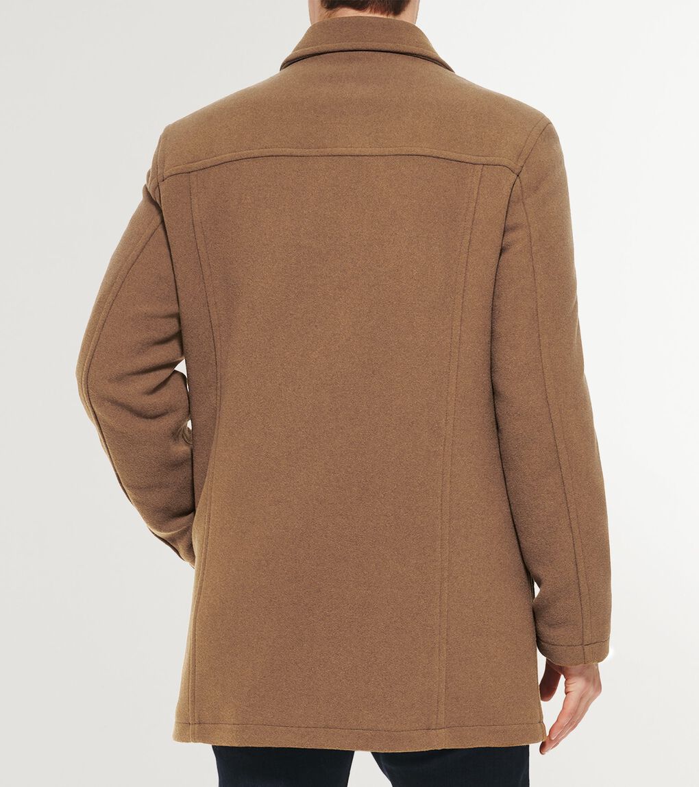 Men's Wool Car Coat