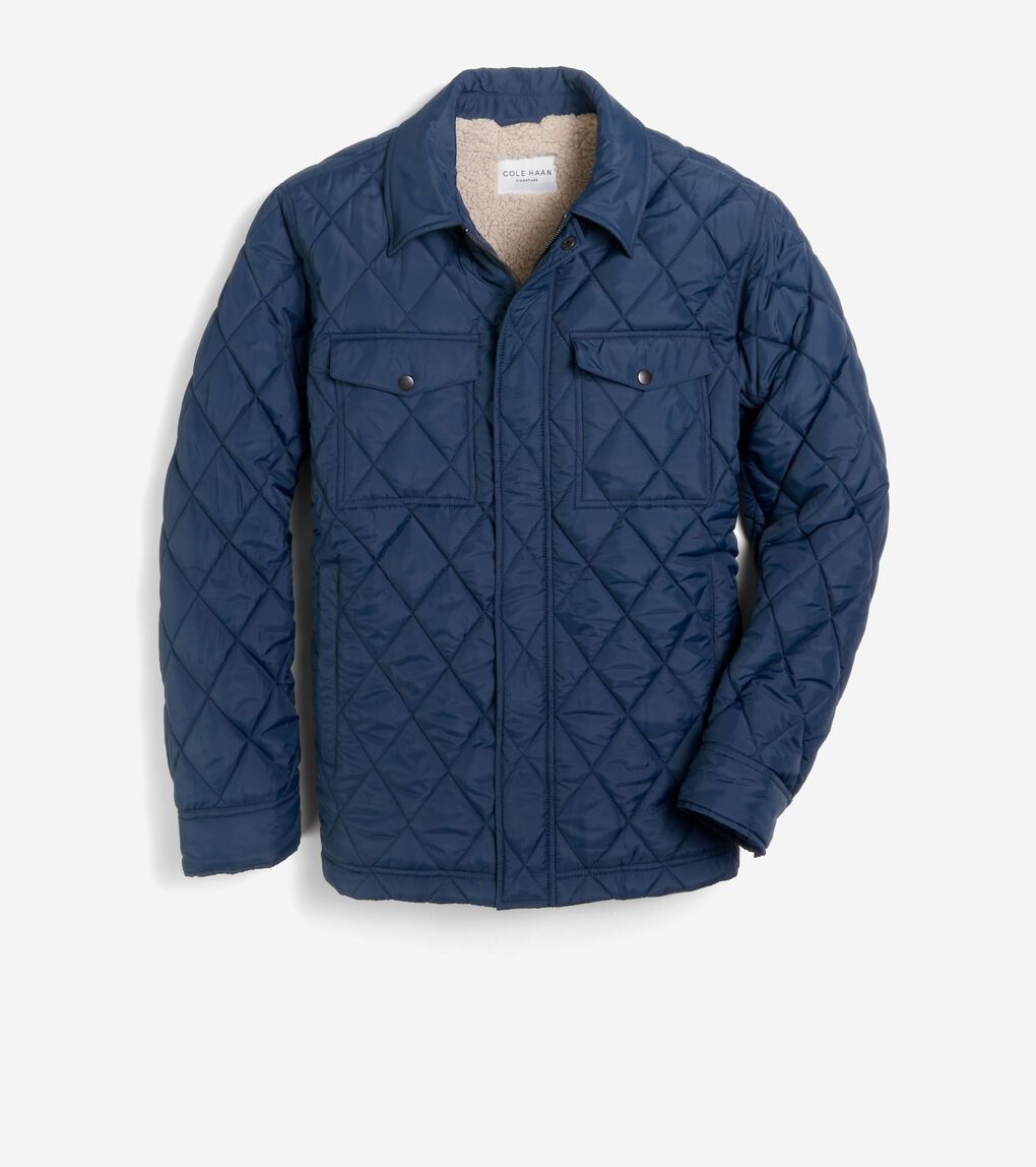 Men's Diamond Quilted Jacket