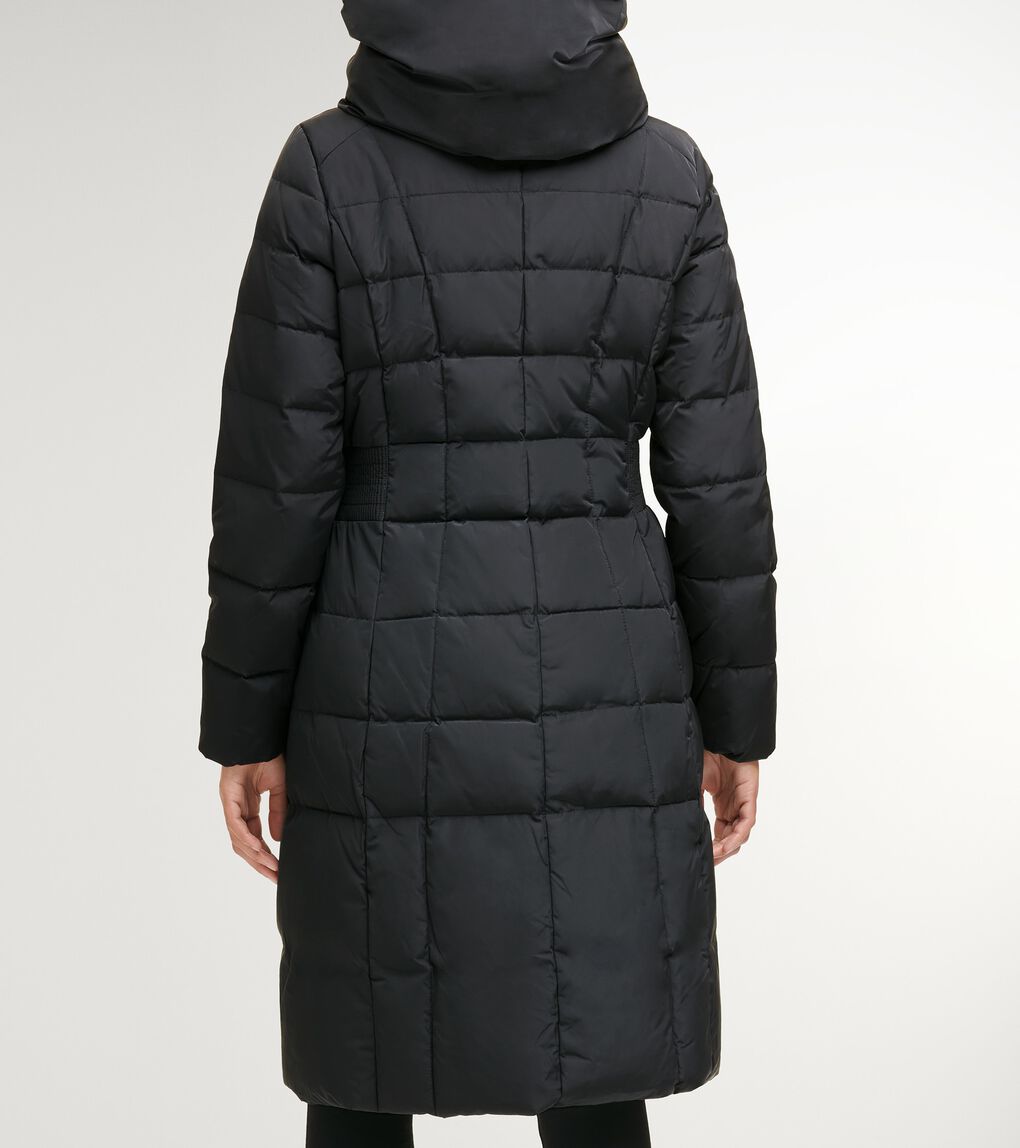 Women's Signature 40" Taffeta Down Coat with Hood