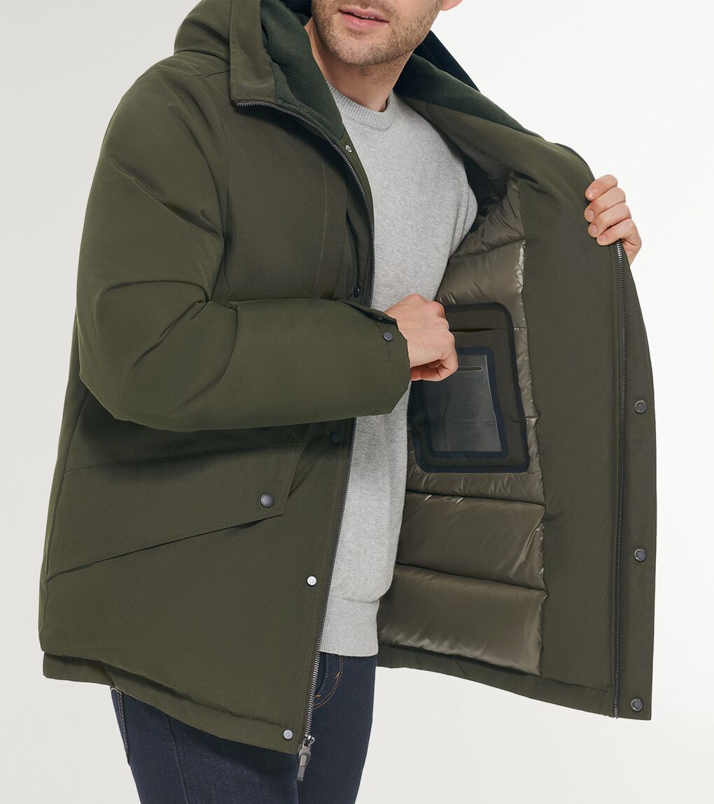 Men's Hooded Puffer Jacket