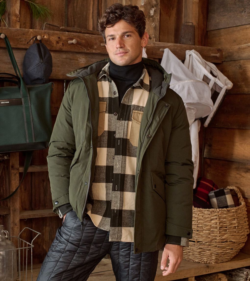 Men's Hooded Puffer Jacket