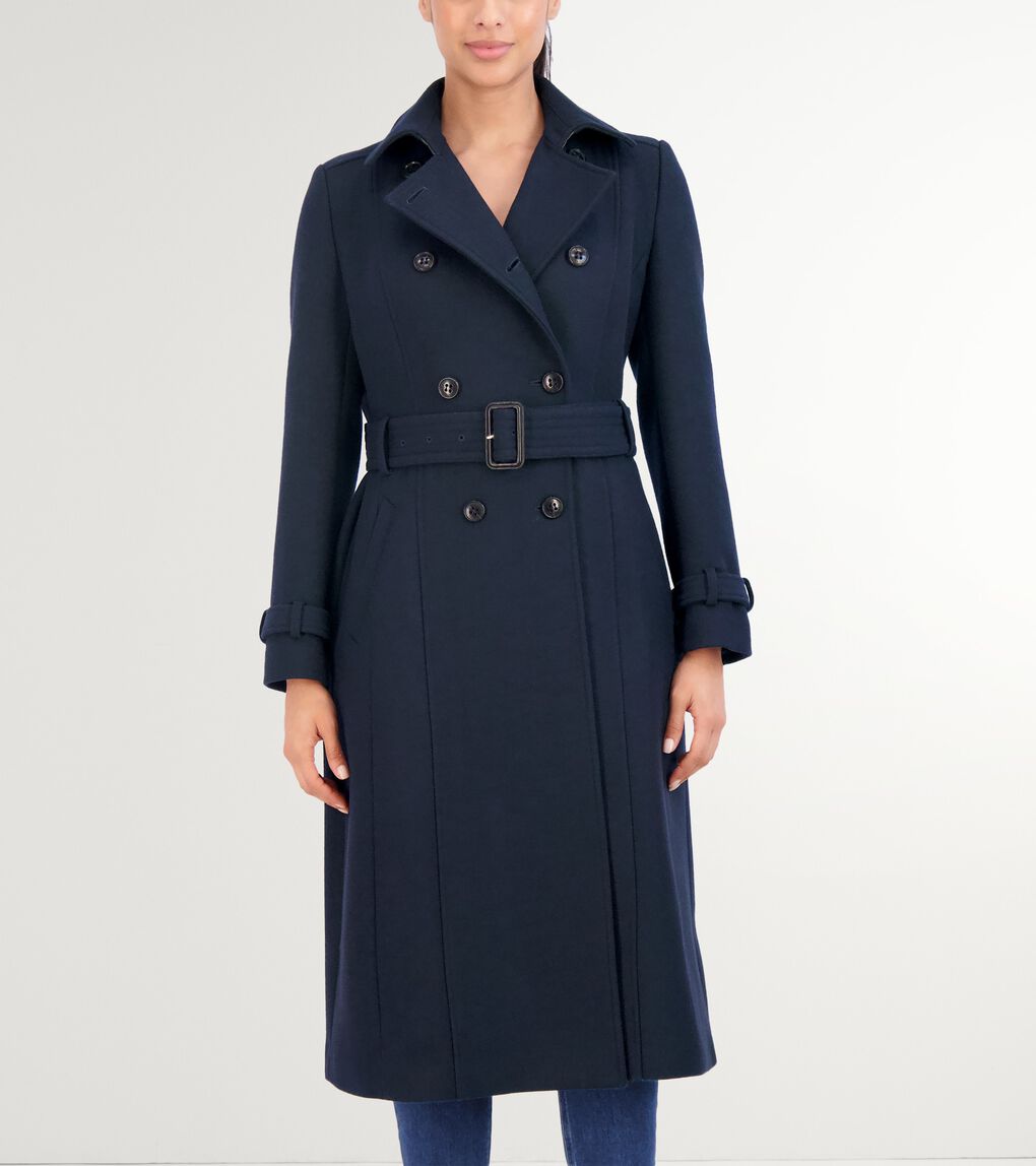 Women's Flared Trench Coat