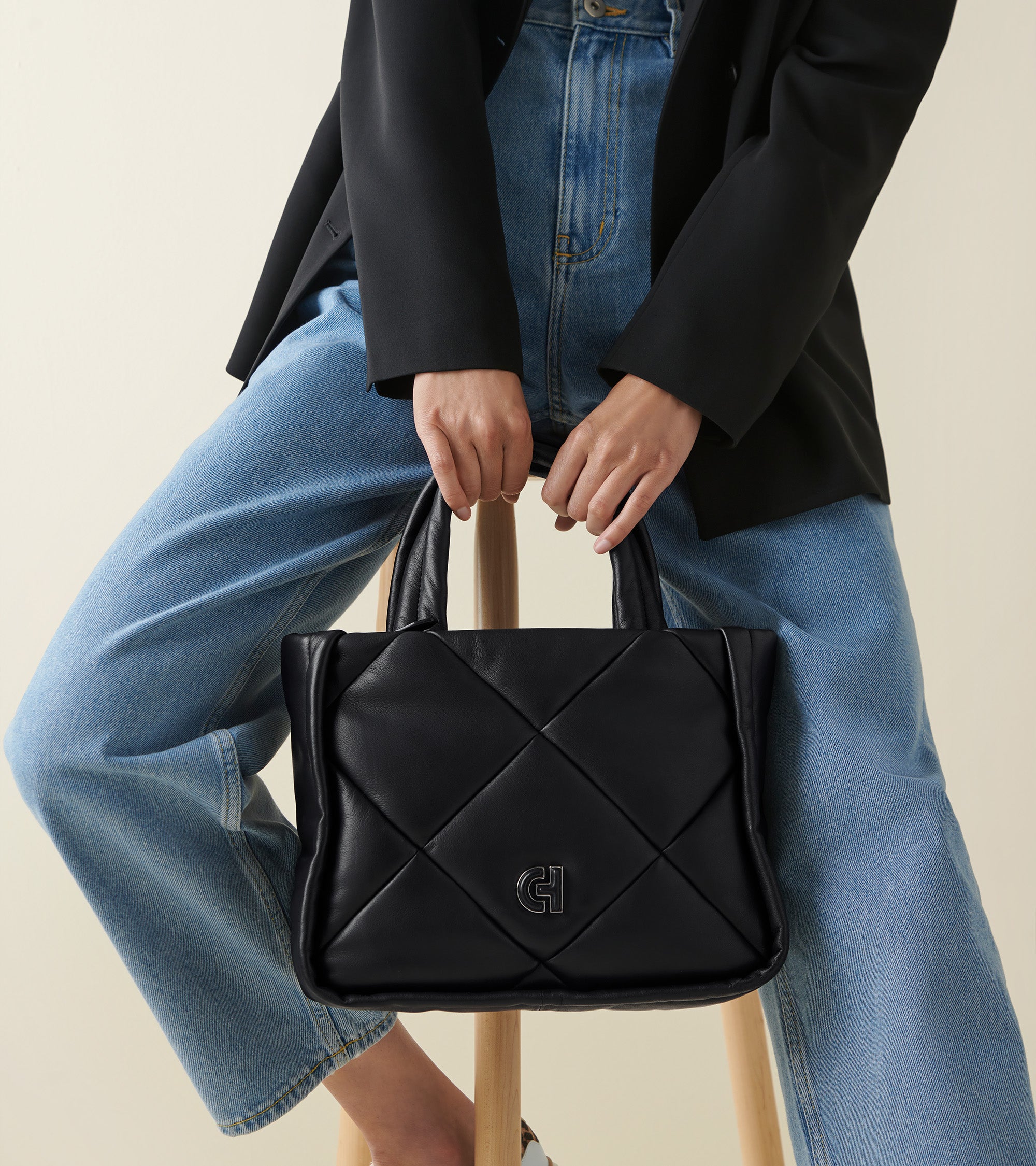 Women's Quilted Tote Bag