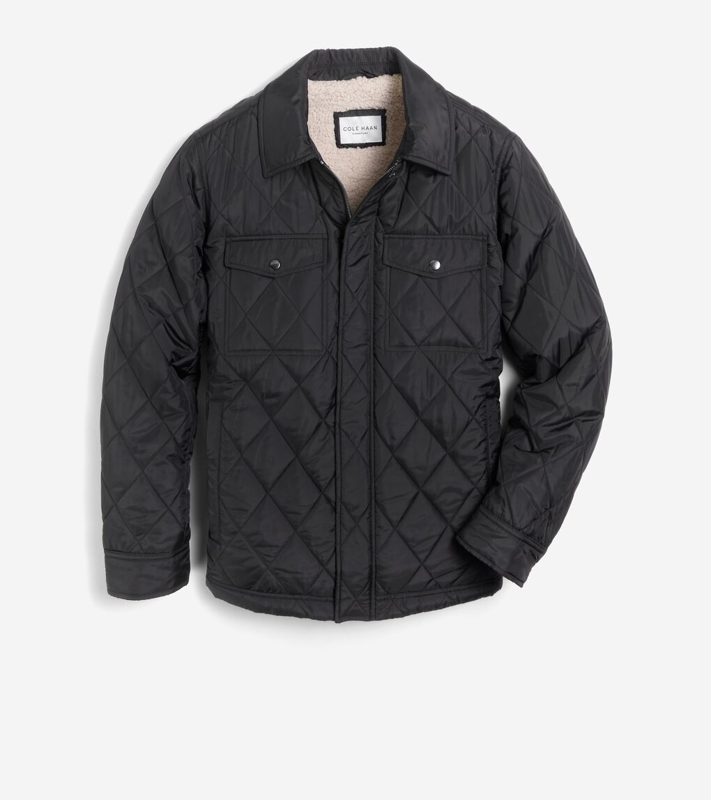 Men's Diamond Quilted Jacket