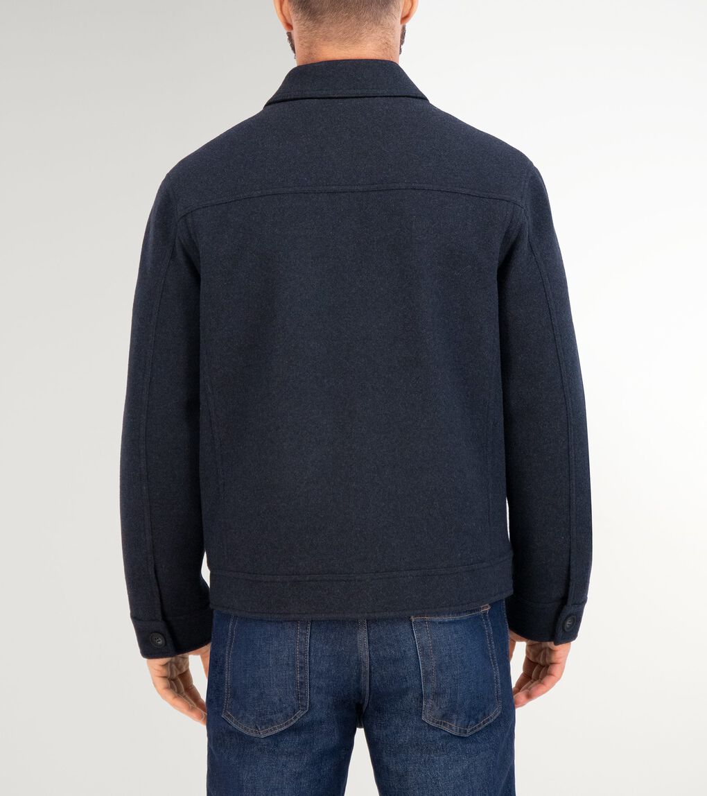 Men's Short Wool Jacket