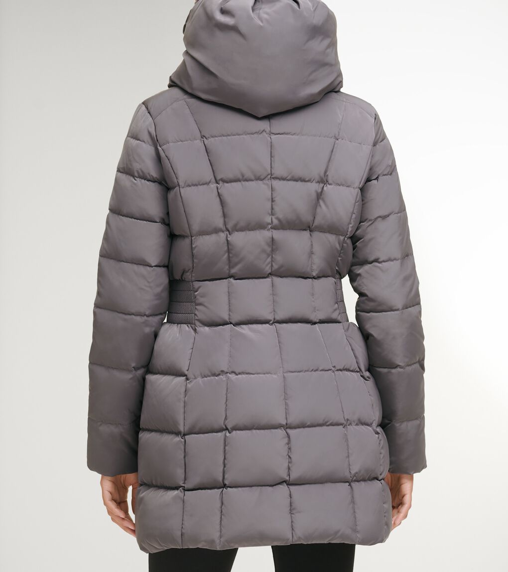 Women's 32" Signature Hooded Taffeta Down Coat