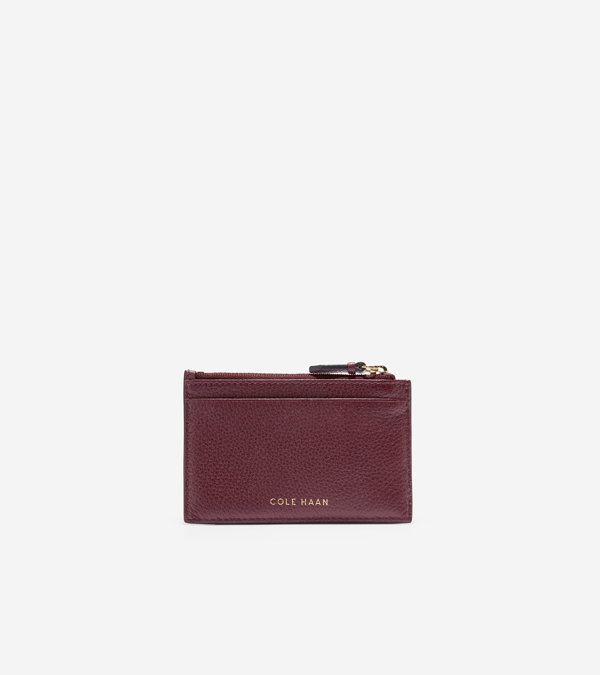 Women's Card Case With Zip