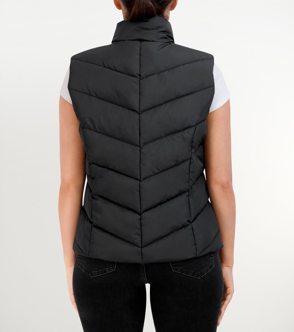 Women's Chevron Quilted Vest