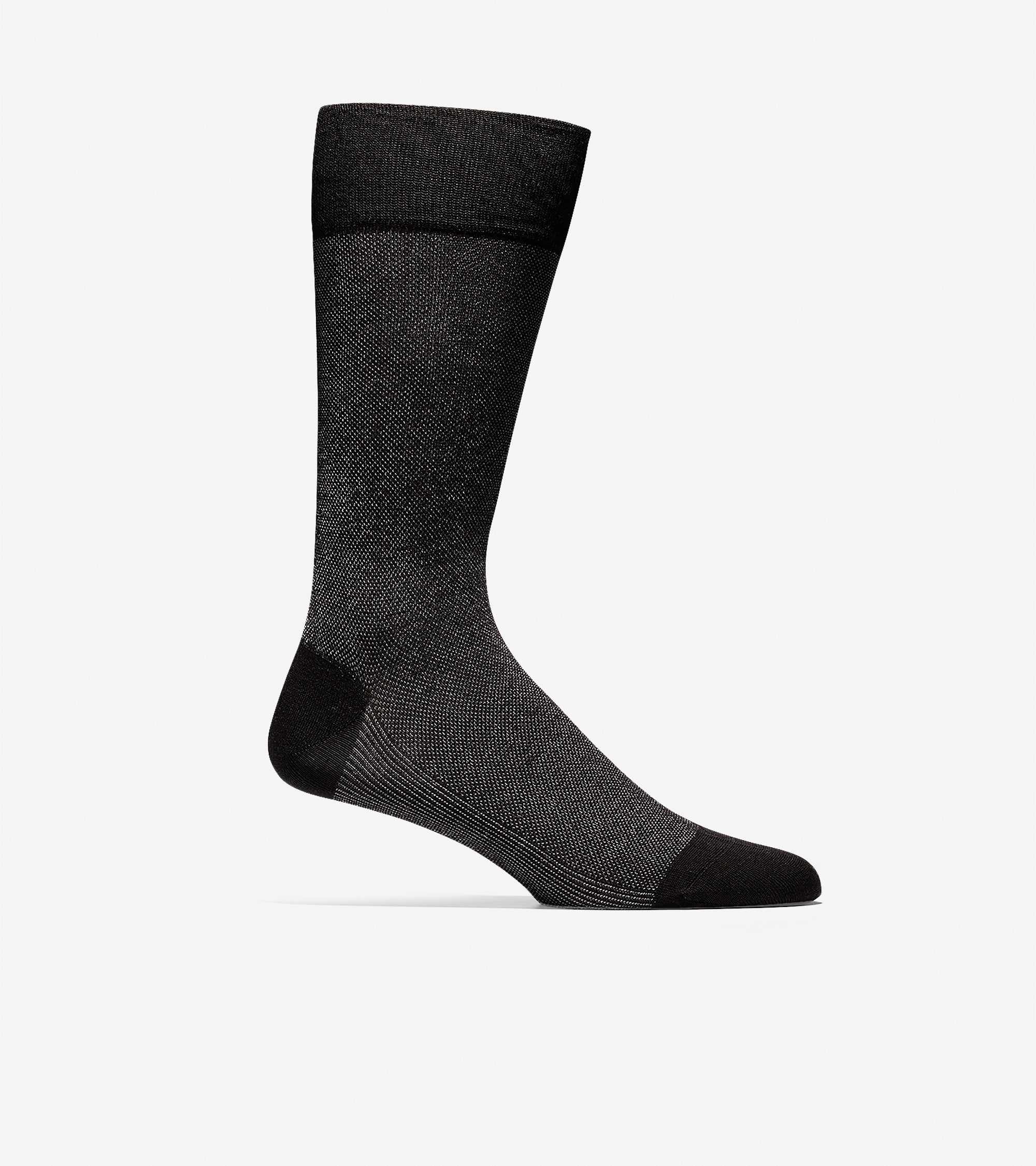 Men's Pique Textured Crew Socks