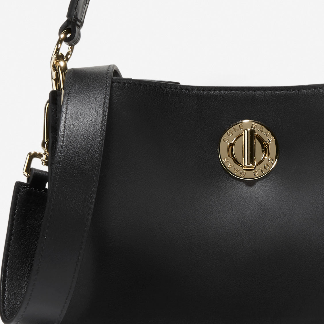 Women's Small Turnlock Bucket Bag