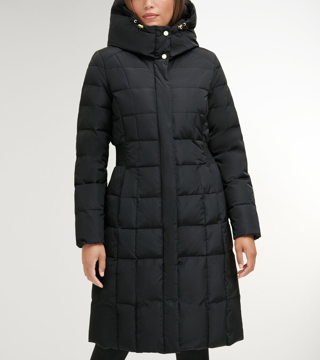 Women's Signature 40" Taffeta Down Coat with Hood