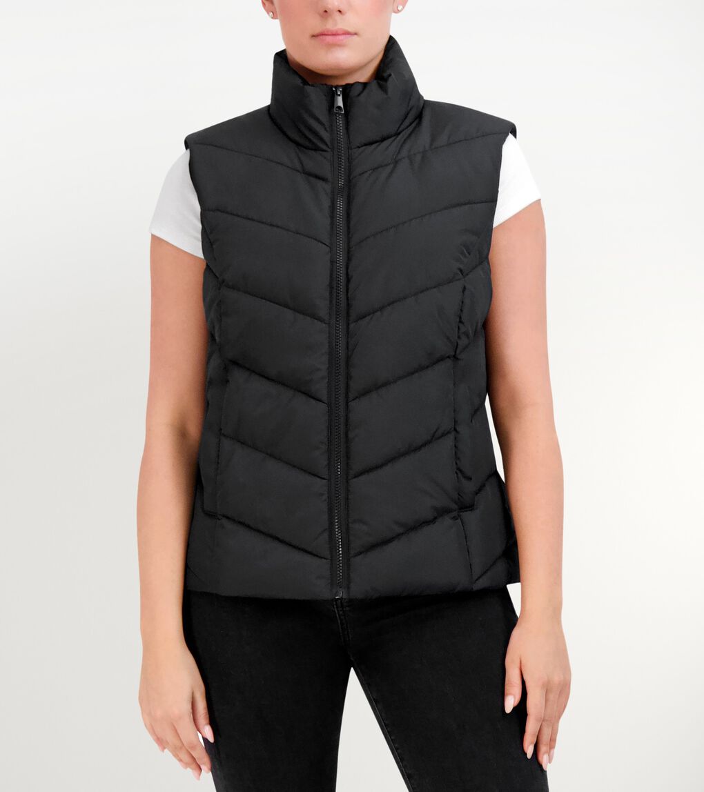 Women's Chevron Quilted Vest