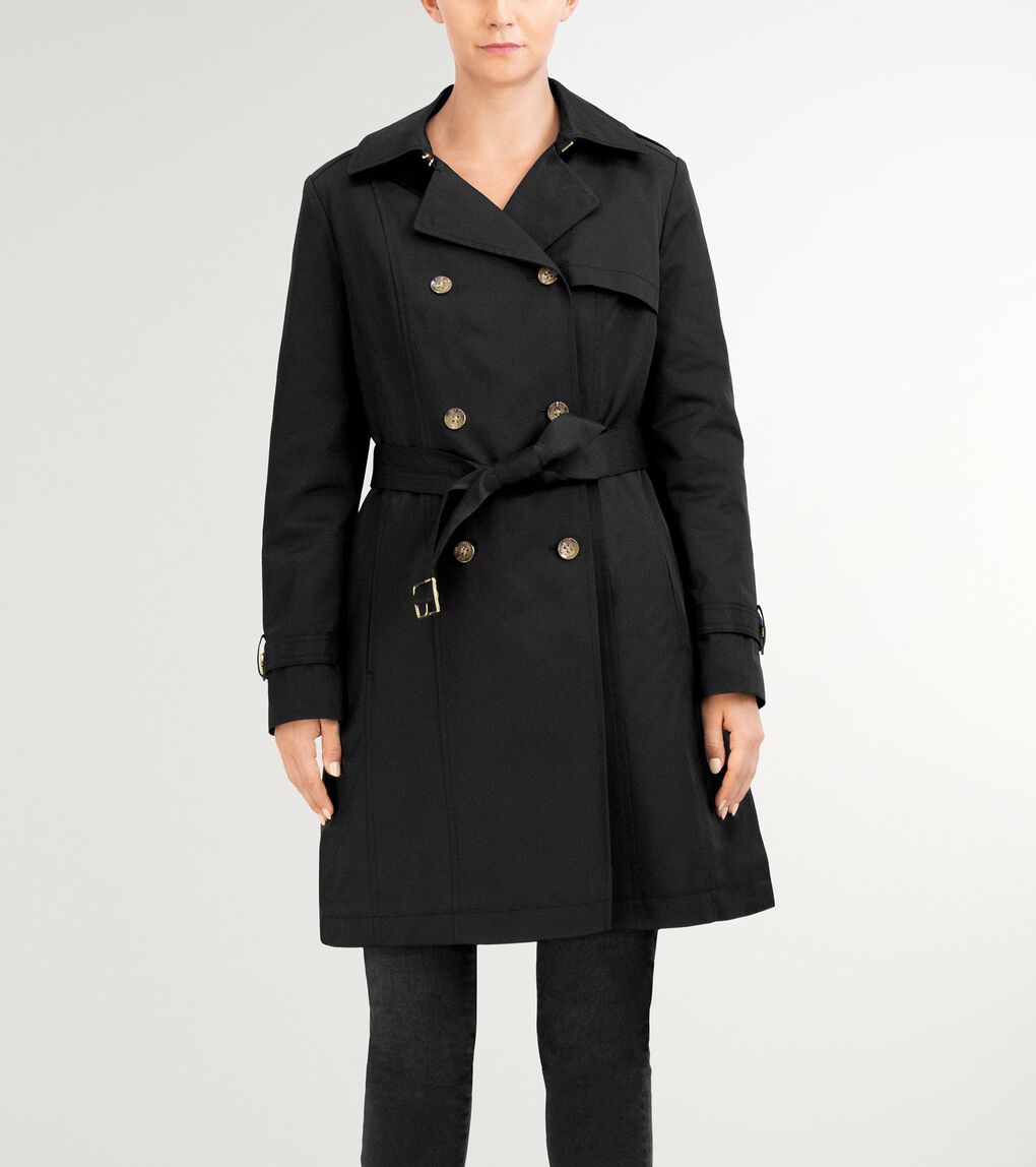 Women's Cotton Rain Trench Coat