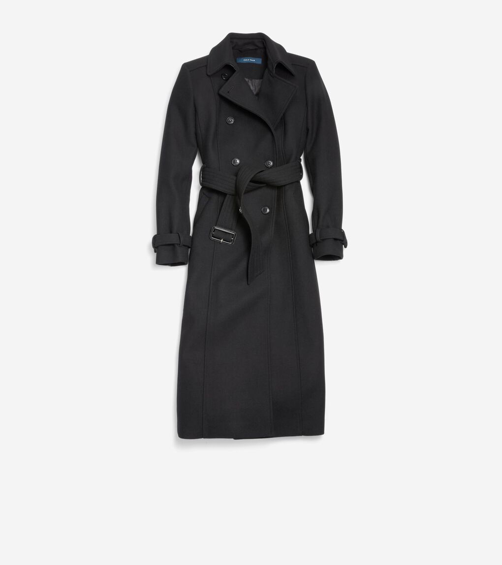 Women's Flared Trench Coat