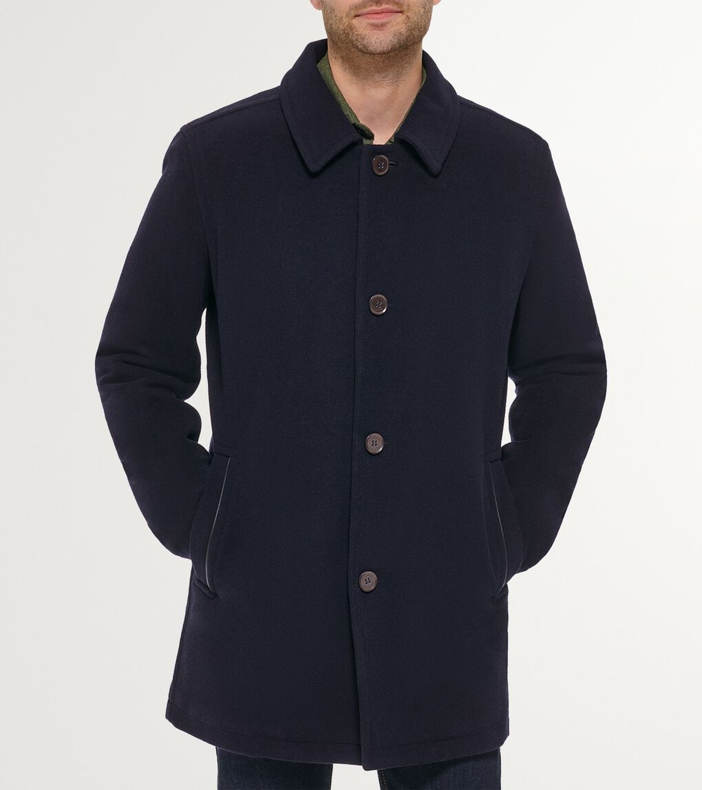 Men's Wool Car Coat