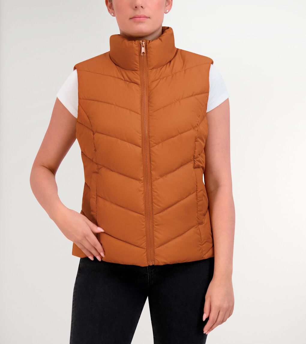 Women's Chevron Quilted Vest