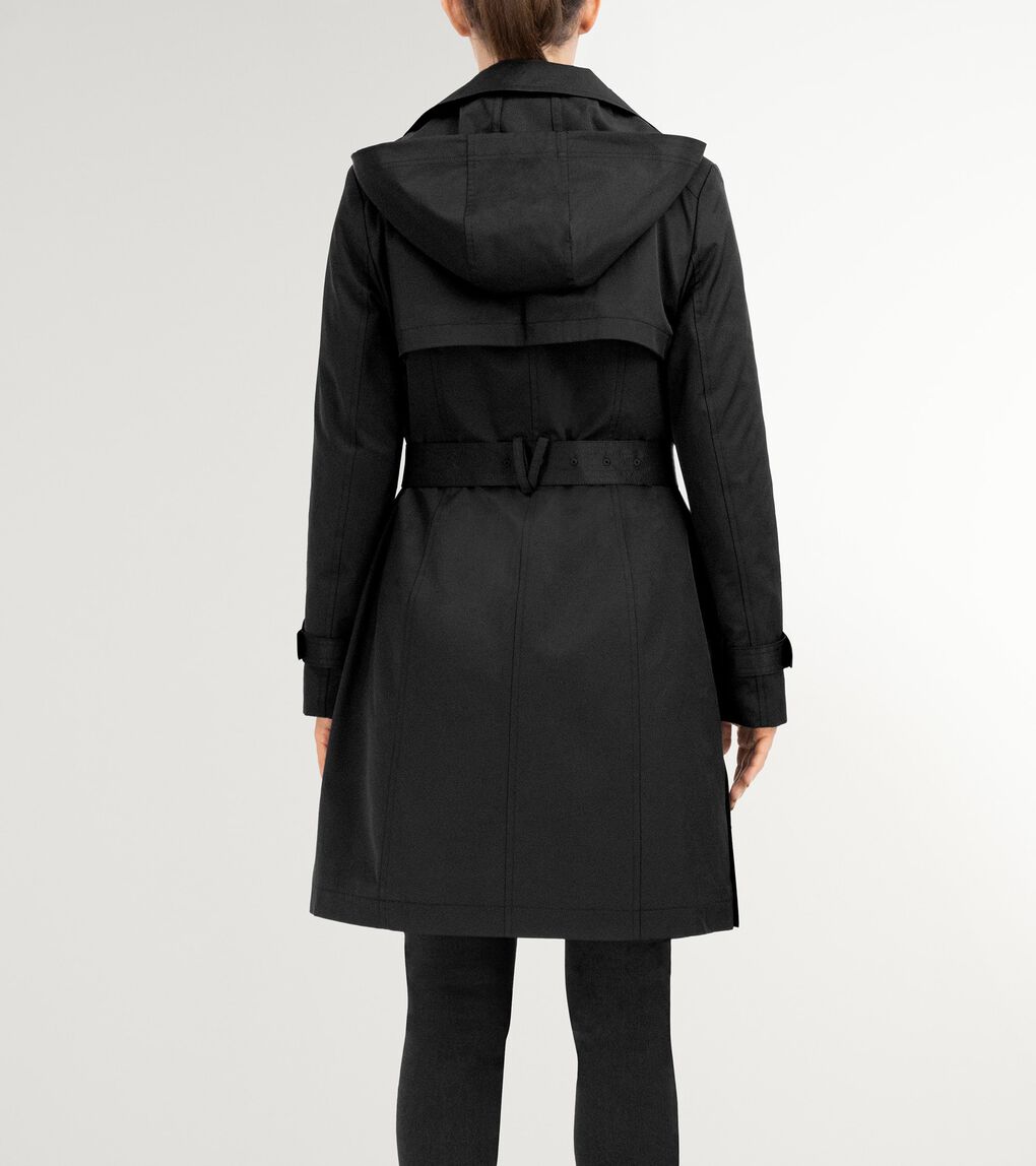 Women's Cotton Rain Trench Coat