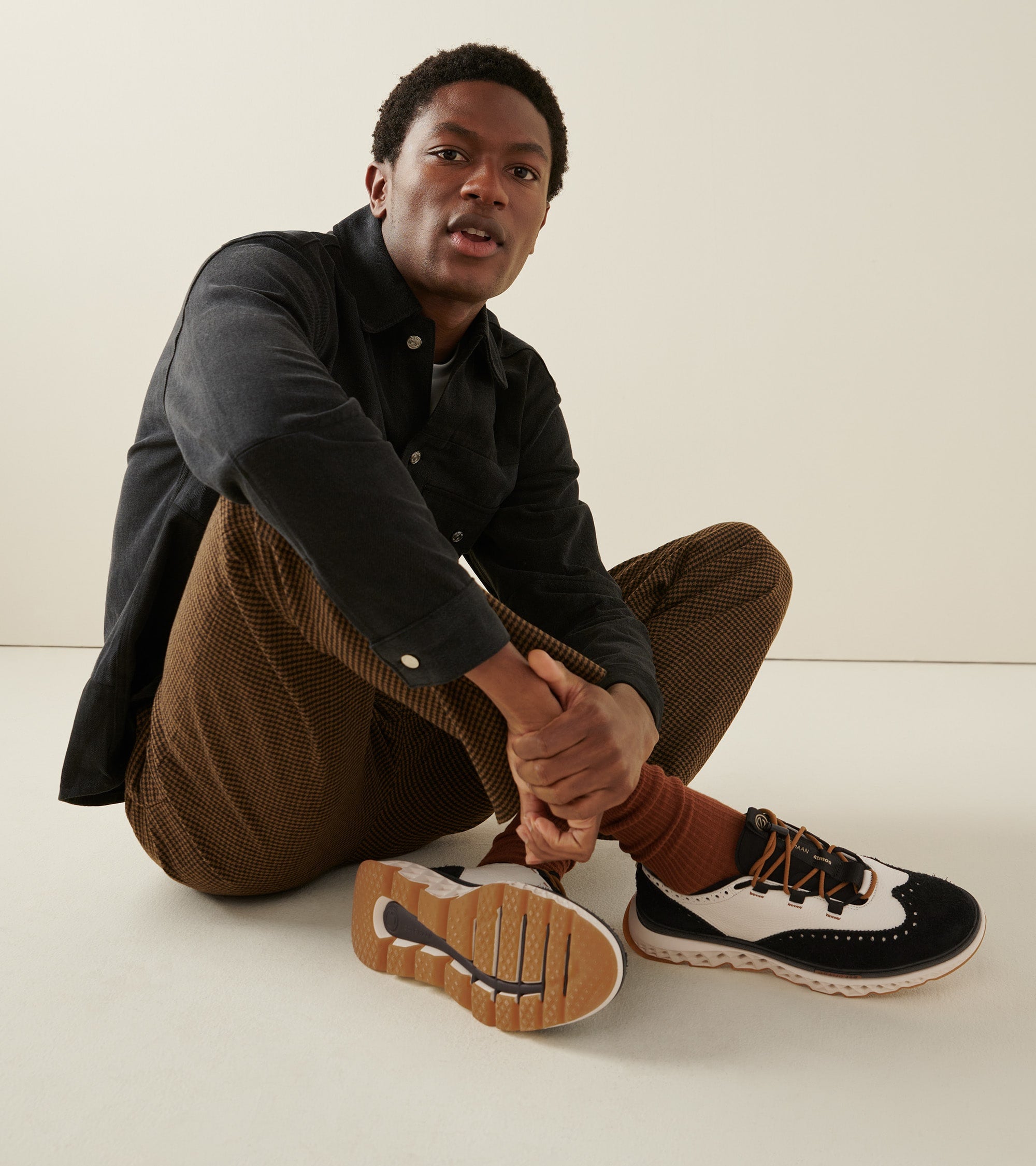 Men's Cole Haan x Atmos 5.ZERØGRAND Wingtip Oxford