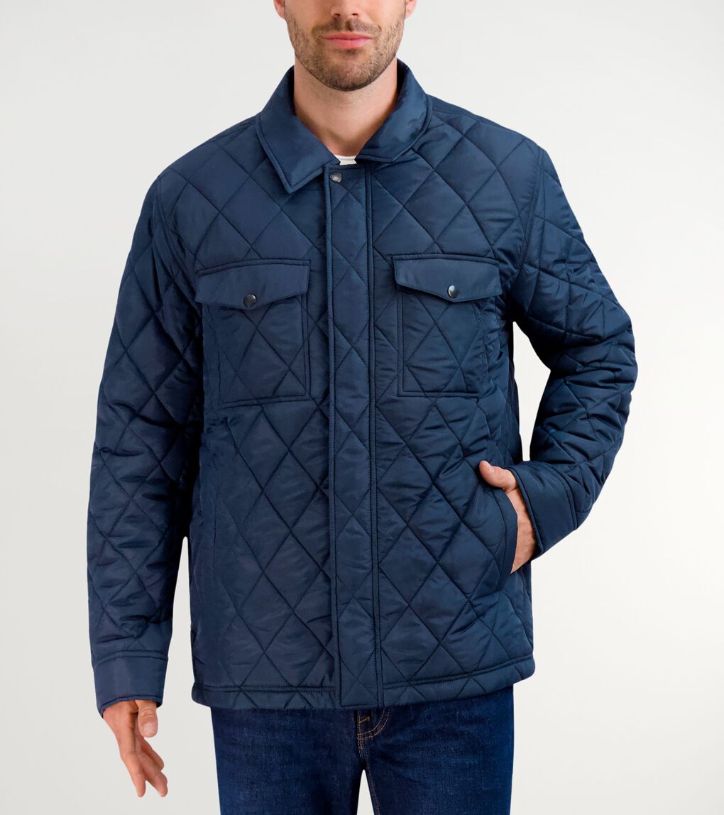Men's Diamond Quilted Jacket