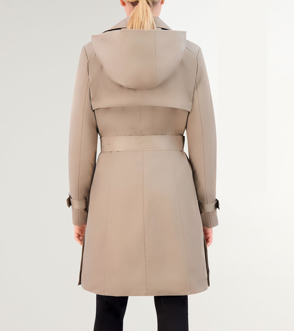 Women's Cotton Rain Trench Coat