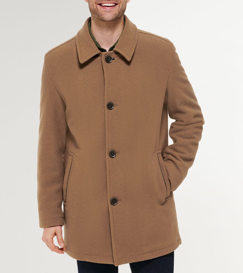 Men's Wool Car Coat
