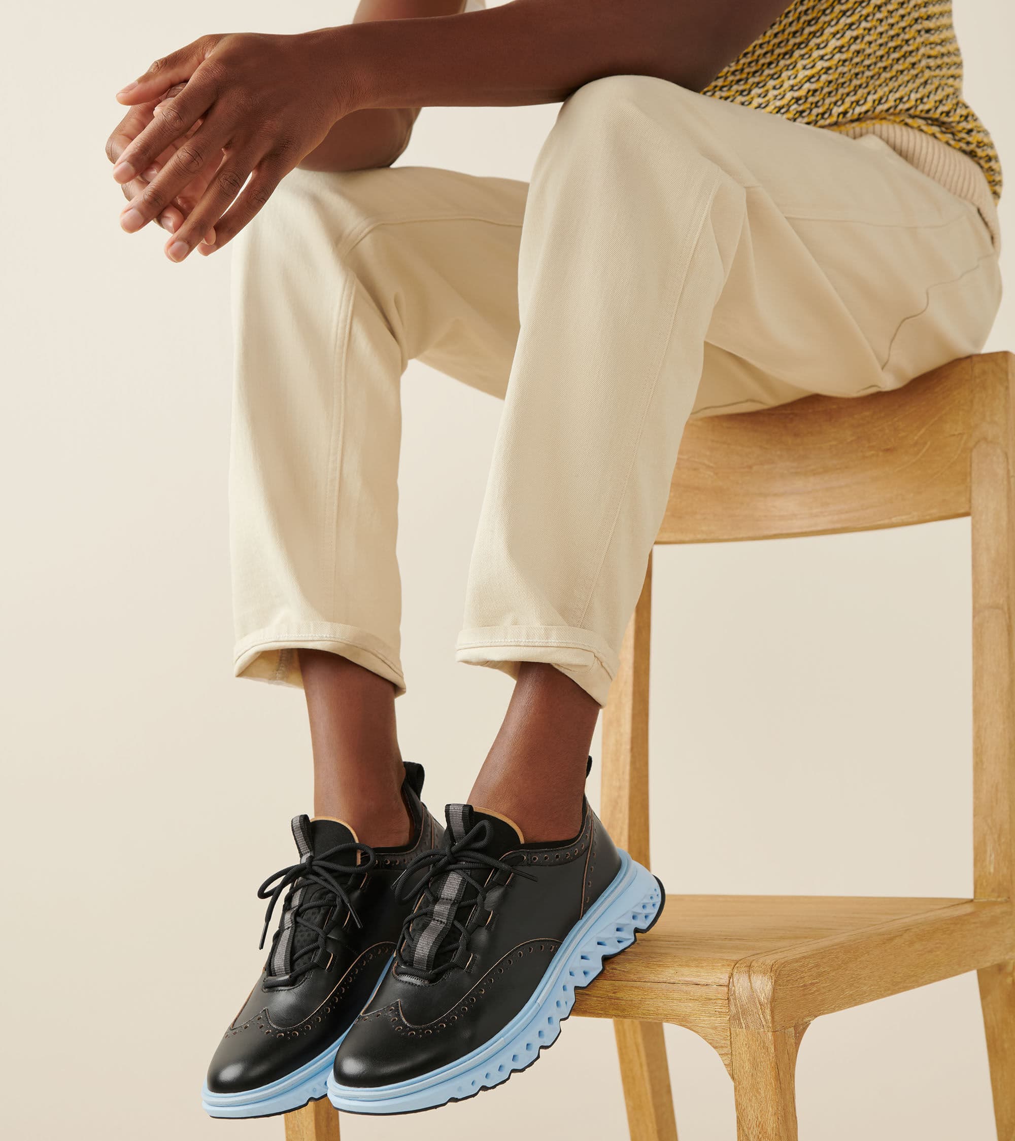 Men's 5.ZERØGRAND Wingtip Oxford