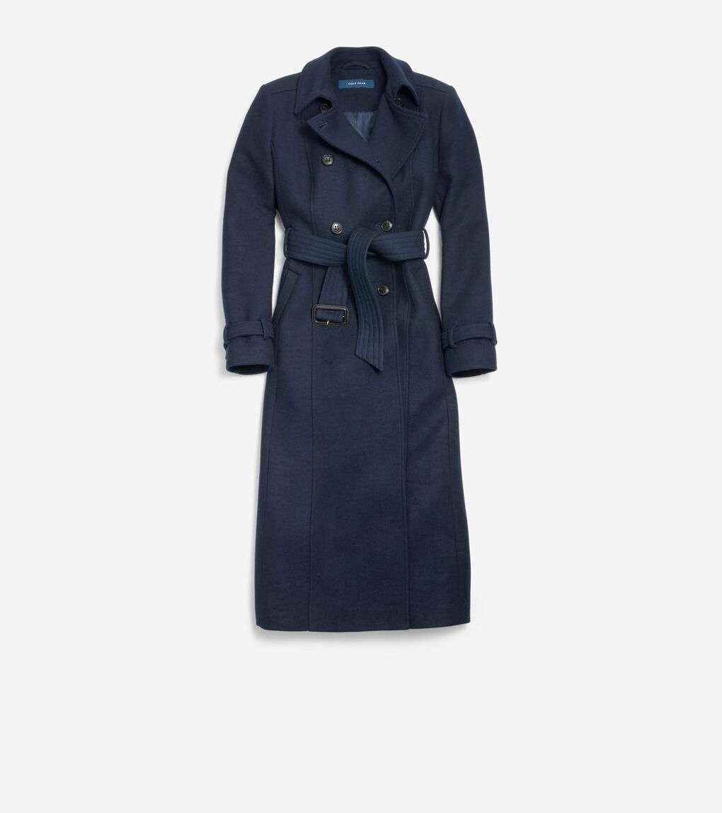 Women's Flared Trench Coat