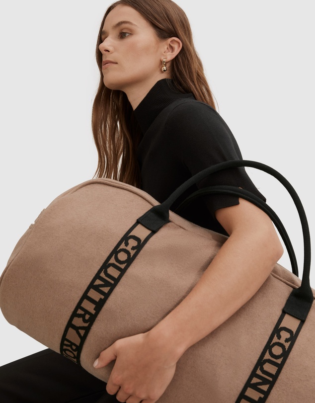 Country Road Felt Logo Tote