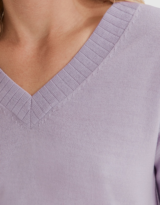 Country Road Verified Australian Merino Wool V-neck Knit