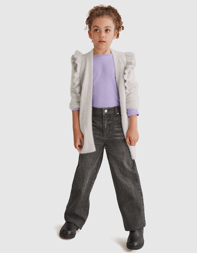 Country Road Frill Knit Cardigan