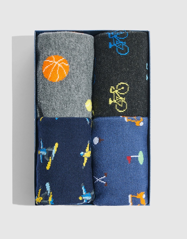 Country Road Sports Sock Pack Of 4