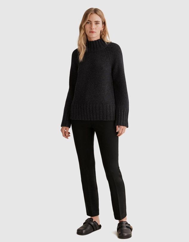 Country Road High Neck Pullover