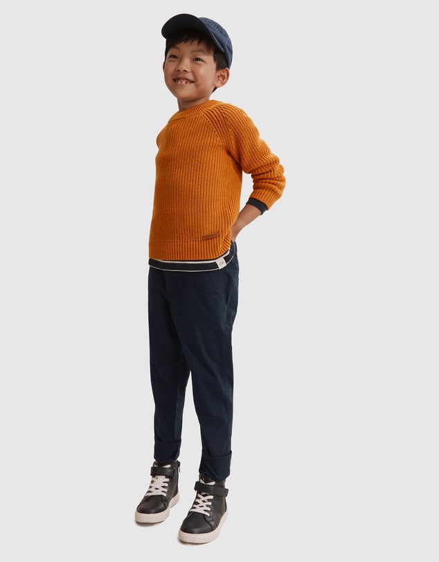 Country Road Fisherman Knit