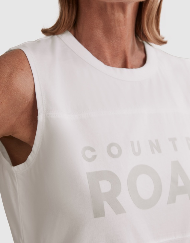 Country Road Verified Australian Cotton Modern Logo Tank