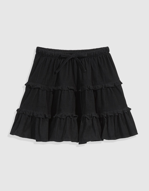 Country Road Tiered Cord Skirt