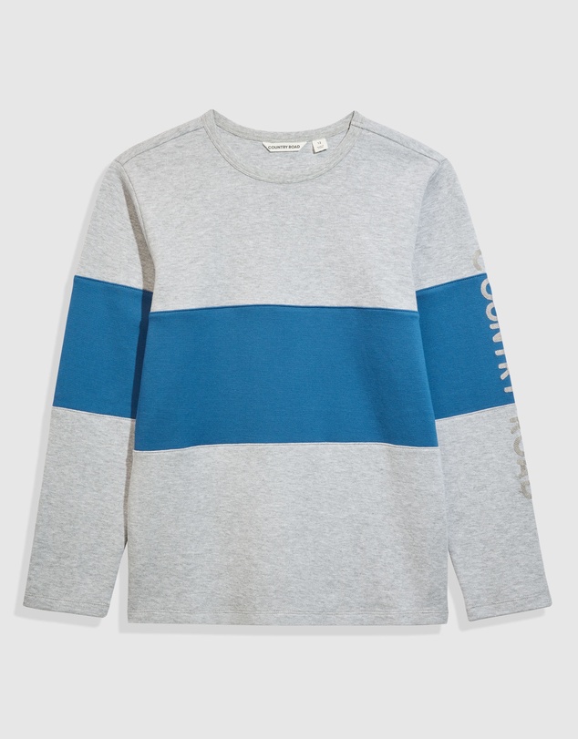 Country Road Teen Recycled Cotton Block Stripe T-Shirt