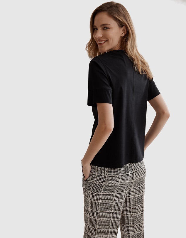 Country Road Structured Fashion T-Shirt